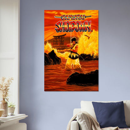 Samurai Shodown Poster – Warrior Fighter Game Cover Art Wall Art Decor 5