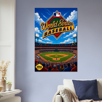 World Series Baseball Stadium Poster – Classic Sports Game Art Wall Art Decor 5