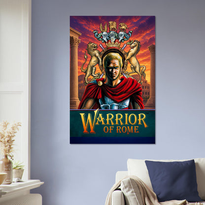 Warrior of Rome Poster – Ancient Roman Soldier Fantasy Art Wall Art Decor 5