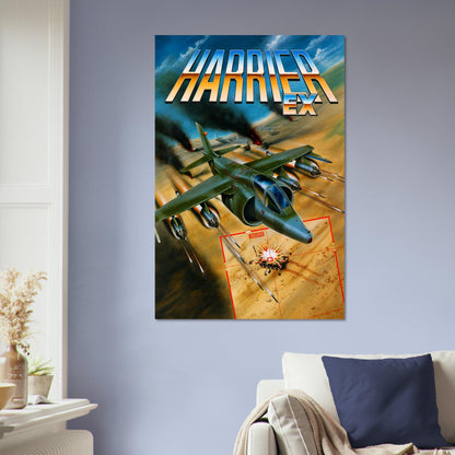 Task Force Harrier EX Poster - Combat Jet Military Game Art Wall Art 5