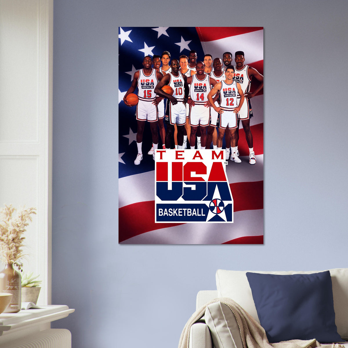 Team USA Basketball 1992 Poster – Olympic Dream Team Wall Art Decor 5