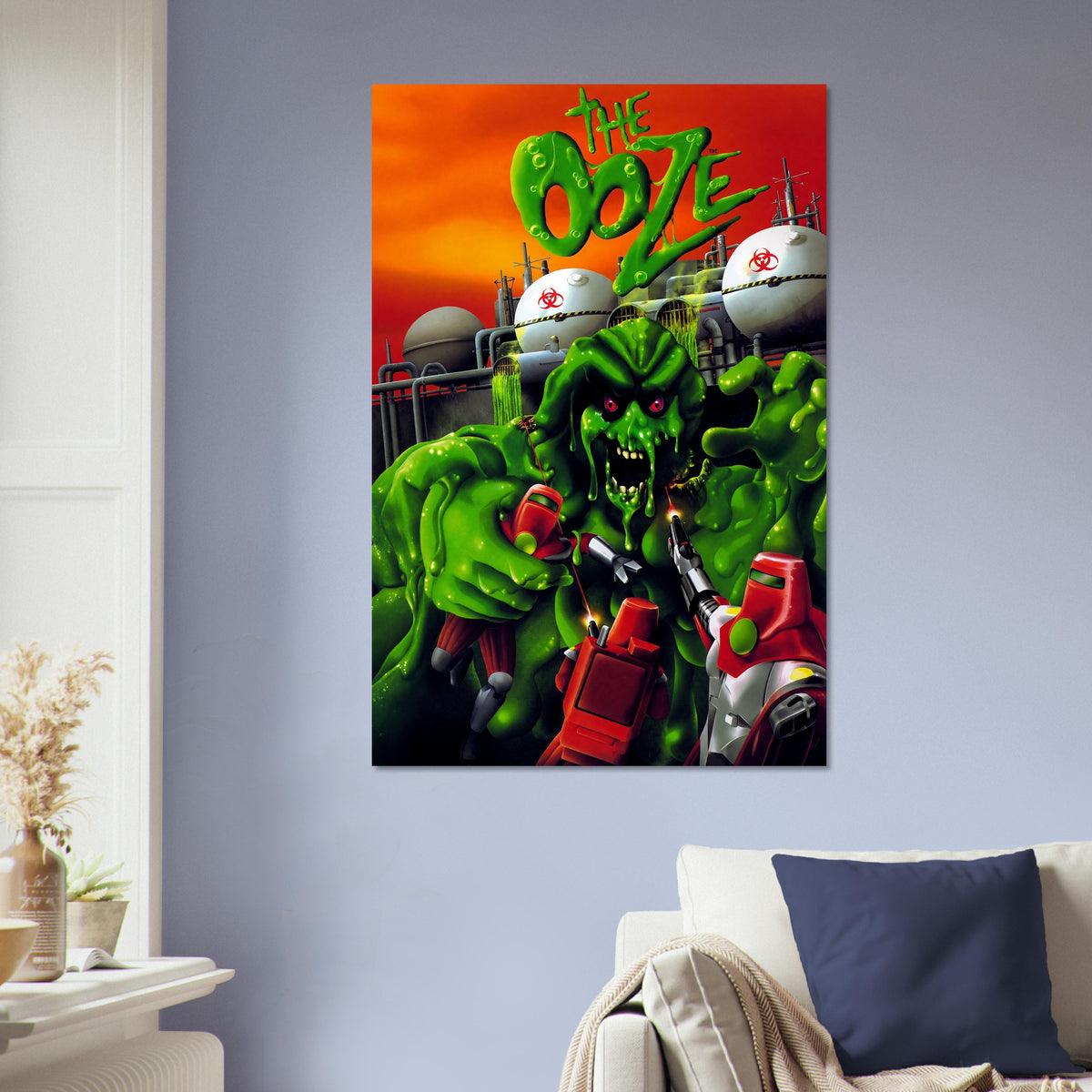 The Ooze Poster – Toxic Slime Monster Video Game Art Wall Art Decor 5