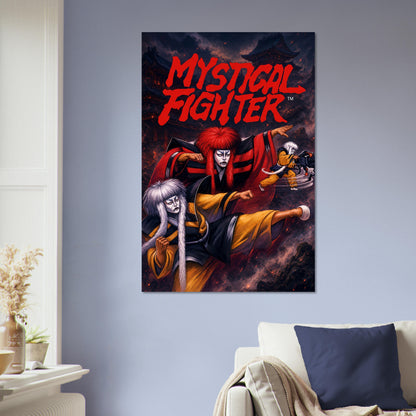 Mystical Fighter Poster – Warrior Women Combat Art Wall Art Decor 5