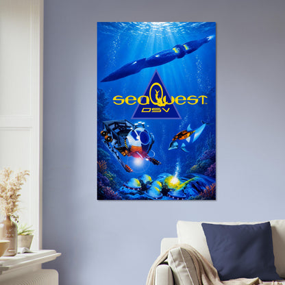 SeaQuest DSV Underwater Exploration Poster – Sci-Fi Adventure Wall Art Decor 5