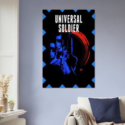 Universal Soldier Poster – Cyborg Action Hero 1992 Wall Art Decor 5
