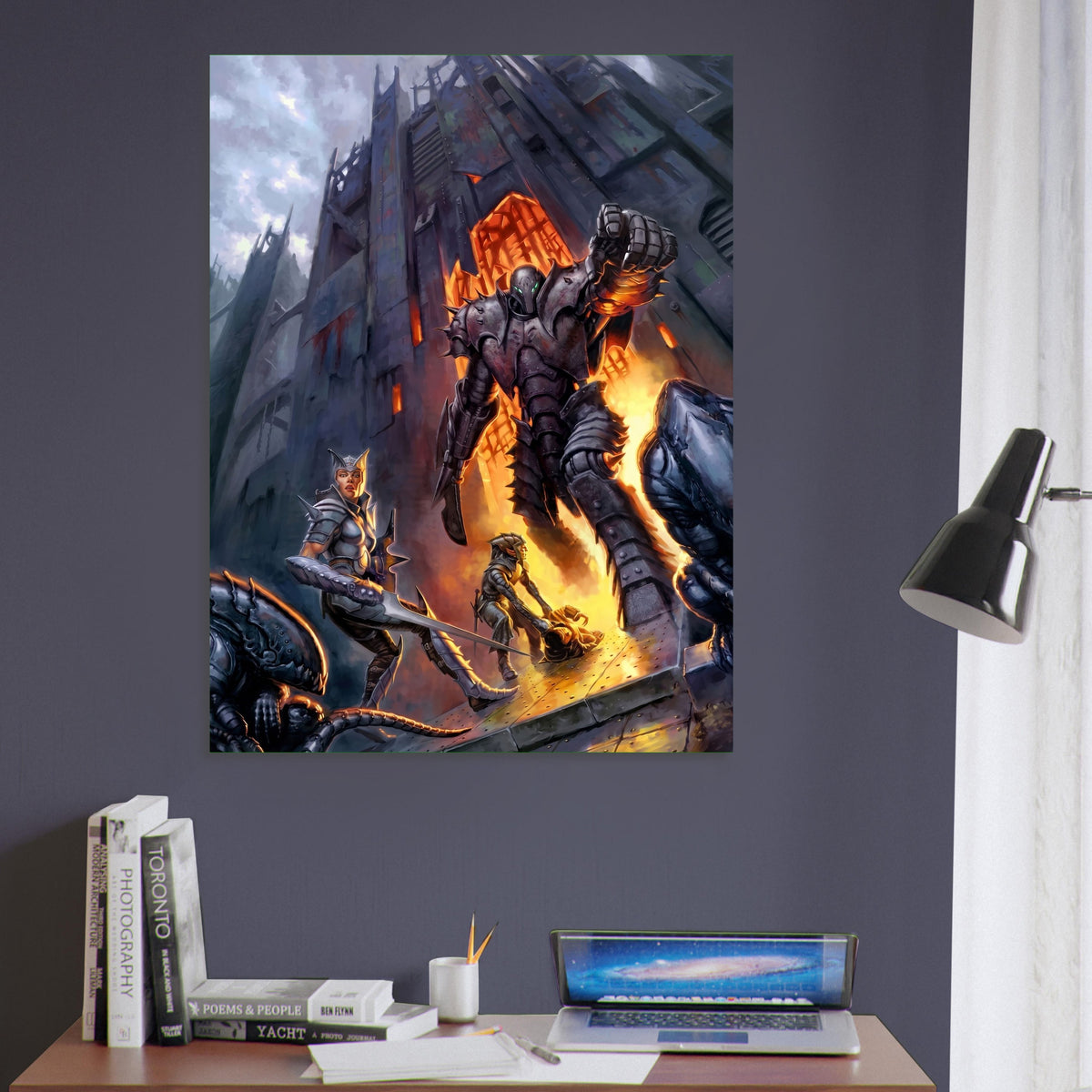 Lord of the Iron Fortress Poster – Todd Lockwood D&D Fantasy Art Print 2001 6
