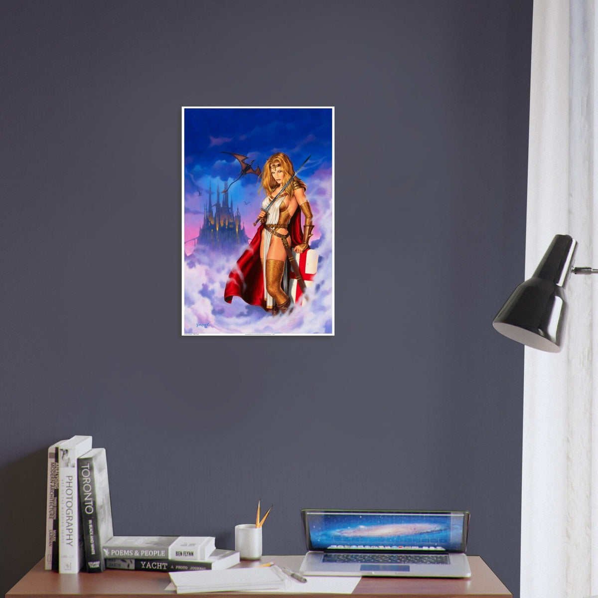 Lady Pendragon Poster – Dorian Cleavenger Fantasy Art (1998 Comic Cover) 8