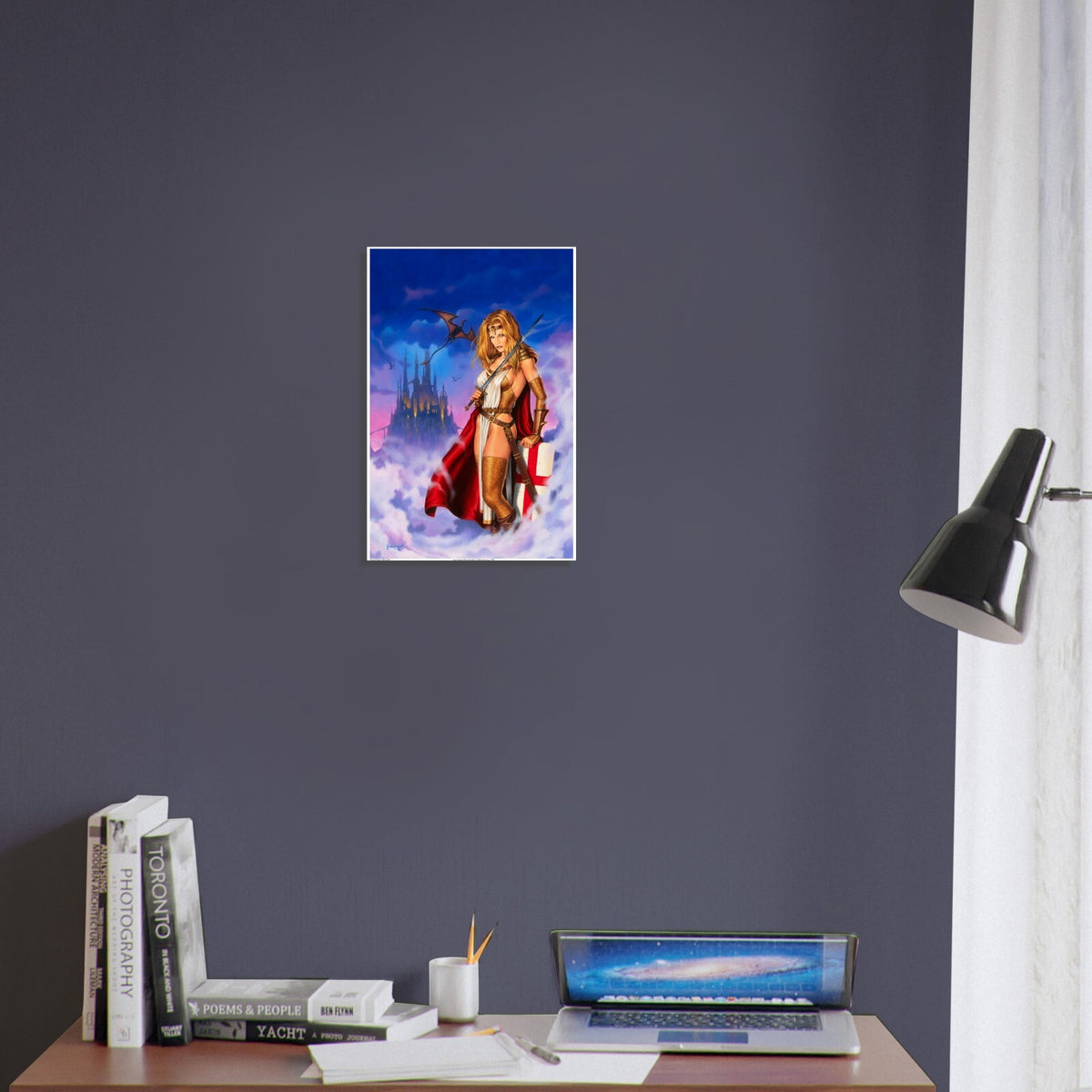 Lady Pendragon Poster – Dorian Cleavenger Fantasy Art (1998 Comic Cover) 10