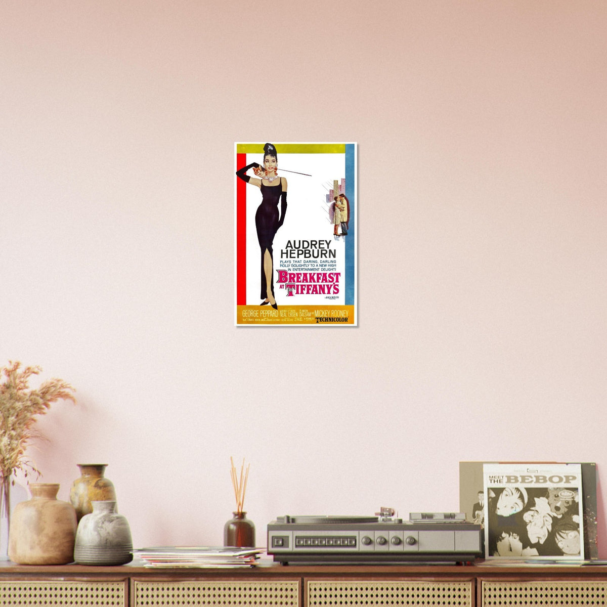 BREAKFAST AT TIFFANYS AUDREY HEPBURN CLASSIC HOLLYWOOD MOVIE POSTER 10
