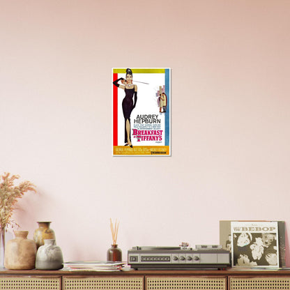 BREAKFAST AT TIFFANYS AUDREY HEPBURN CLASSIC HOLLYWOOD MOVIE POSTER 11