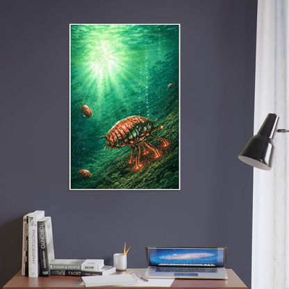 MAGIC THE GATHERING POSTER – MANA DRAIN CARD ART WITH DEEP SEA CREATURE 3
